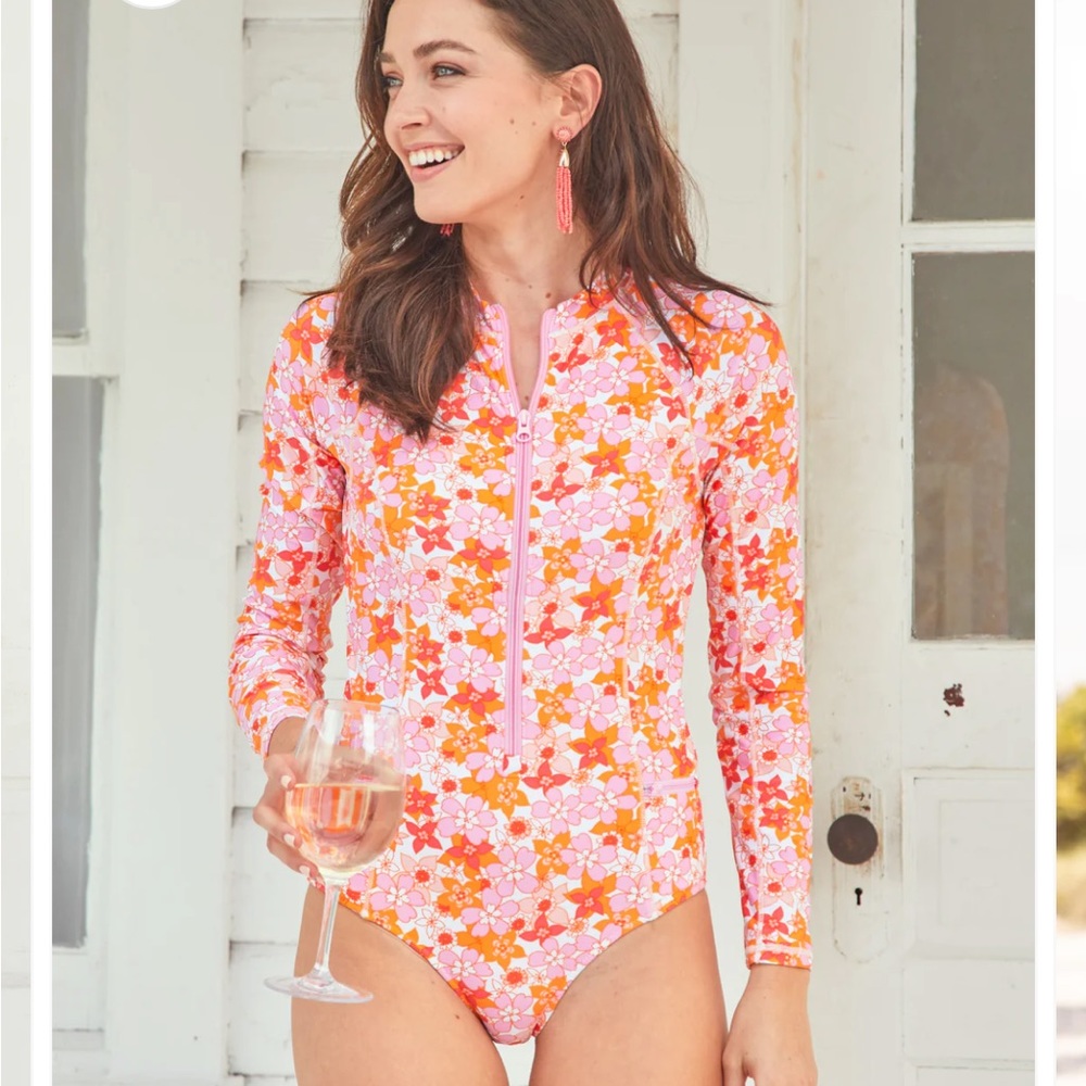 NWT Cabana Life Surfside Beach Unisuit & FREE Tote Bag